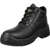 Iron Mountain Unisex-Sicherheitsstiefel aus Leder S3 SRC mit Stahlkappe, Zwischensohlenschutz, wasserdicht, rutschfest, antistatisch, Arbeitsstiefel für Industrie und Bau (UK 9 / EU 43)