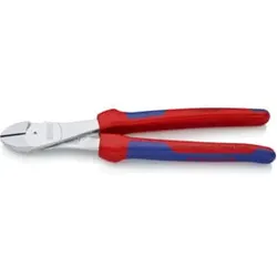 KNIPEX 74 05 250 Kraft-Seitenschneider verchromt 250 mm