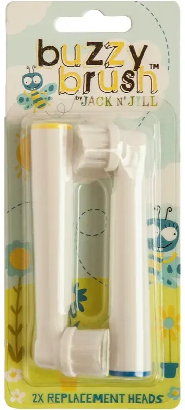 Jack N’ Jill Buzzy Brush Ersatzkopf für Zahnbürste Buzzy Brush 2 St.