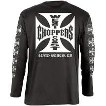 West Coast Choppers Og Lbc Langarm-t-shirt - Black - 2XL