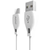 DUDAO USB Type C 2.1A 1m white (L4T 1m white)
