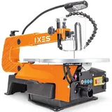 Scheppach Dekupiersäge IXES IX-DKS1600 Dekupiersäge 120W mit LED + Gebläsedüse Modellbausäge orange