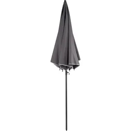 VCM Sonnenschirm Ø 180 cm Schwarz