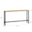 SoBuy FSB19 Konsolentisch 120x65x20 Natur/Schwarz