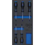 BGS Werkstattwageneinlage 1/3: Schraubendreher T-Profil (für Torx) 5-tlg.