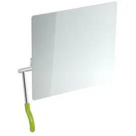 Hewi Kippspiegel 802.01.100L74 725x741x73mm, Hebel links, apfelgrün