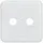 axing/skt Axing TZU2-11 Abdeckung, TV/DATA, zweiteilig TZU00211 TZU 2-11