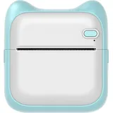A8 tragbarer Drucker, Taschendrucker, Thermodrucker, Bluetooth-Verbindung, Blau - Blau