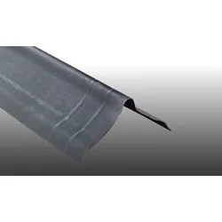 Firsthaube für Bitumenwellplatte Ondalux - Schwarze 180 x 180 x 1000 mm Firstabdeckung für Wellplatten – Dachabdeckung für Gartenhäuser