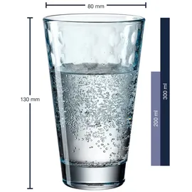 LEONARDO Optic Longdrinkglas 0,3 l