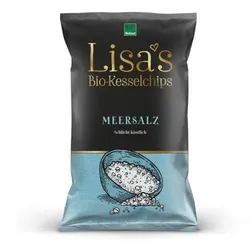 Lisas Chips Kesselchips Meersalz bio