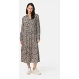 CAMEL ACTIVE Blusenkleid Lila Blumenmuster 36