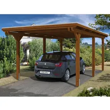 SKANHOLZ Emsland 3,54 x 6,04 m nussbaum