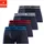 BENCH Boxershorts bunt L 4er Pack