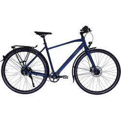 HAWK Trekking Gent Super Deluxe Fahrrad Herren 28 Zoll 58cm Gates Riemenantrieb L