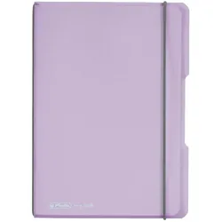 herlitz Notizheft my.book flex PP A5 40 Blatt kariert flieder