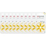 Signia 10x Signia Hörgerätebatterien 6er Blister PR70 Gelb 24610 p10mf
