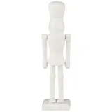 ib laursen IB Laursen, Nussknacker, Stehend, Holz, weiß, deko, klein, Weihnachten, Winterlich, Weihnachten, Figur, Festliche, Xmas, Dekoration, Skandinavisch, Stil, Natur, Kinder, Herbst