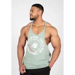 Melrose Stringer-Tanktop - Grün XL