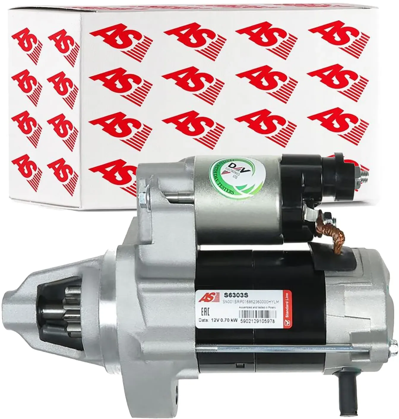 As-pl Anlasser Starter 0,70kw Passend Für Honda Jazz S6303s: Starter Honda: 31200pwa003 Honda: 31200pwag01 Honda: 31200pwag51 Honda: 31200pwc901 Honda