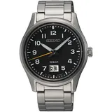 Seiko SEIKO, silber (silberfarben), Armbanduhren, Damen, Armbanduhr, Damenuhr, Herrenuhr, Edelstahlarmband, Big Date