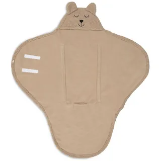jollein Einschlagdecke Puckdecke z.B. für Babyschale Bear Boucle Biscuit | 032-566-67064