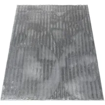KADIMA DESIGN Hochflorteppich,, mit Struktur Florhöhe: 23 mm, Grau, 80 x 150 cm