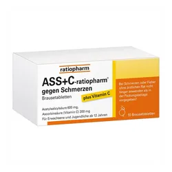 ASS + C ratiopharm 10 St