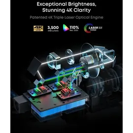 Anker Nebula X1 4K Laserbeamer Grau