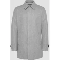 S.Oliver - Wattierter Mantel in Woll-Optik Herren, grau, 46
