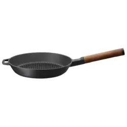 Fiskars Norden Gusseisen Grillpfanne, 26 cm 1026570 , 1 Grillpfanne