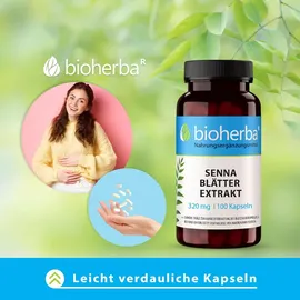 bioherba reichenbach gmbh ood Senna Blätter Extrakt Kapseln 100 St.