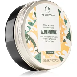 The Body Shop Almond Milk Body Butter nährende Body-Butter für trockene und empfindliche Haut 200 ml
