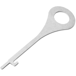 Zarges Edelstahl V2A Bedienschlüssel
