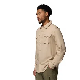 Columbia Langarmhemd Beige 2XL