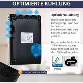 sommertal Induktionskochfeld 1 Platte