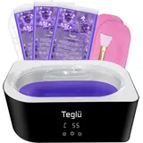 Teglu Paraffinbad Für Hände Und Füße 4L, Paraffin Wachsbad Paraffinbad Set Mit Z