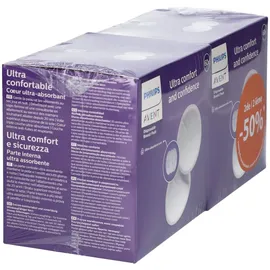 Philips Avent Borstkompressen Wegwerp Dag & Nacht Scf25/21 DUO Promo 2x60 St Kompressen