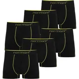Normani Boxershorts gelb / schwarz 4XL 6er Pack
