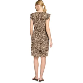 Zero Minikleid mit Gürtel Beige/Braun 44