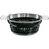 Rösle 16124, Küchensieb, Schwarz, Silber