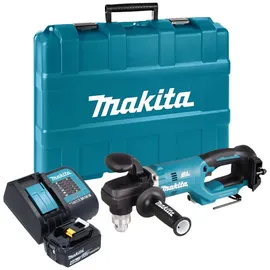 Makita DDA 450 SM1K Akku Winkelbohrmaschine 18 V 70 Nm Brushless + 1x Akku 4,0 Ah + Ladegerät + Koffer
