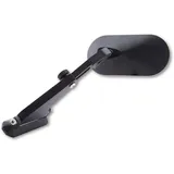 Shin Yo Verkleidungsspiegel Aluminium oval Schwarz