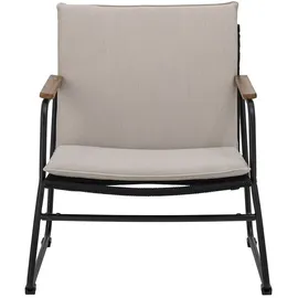 Bloomingville Hampton Loungesessel 71 x 68 x 76 cm Schwarz