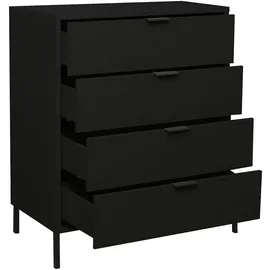 58 aufm Kessel Kommode Erna 81 x 102 x 45 cm Anthrazit