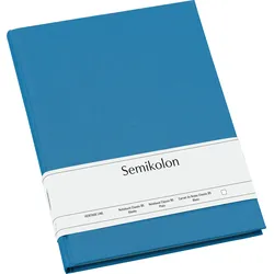 Uni Classic Liniertes Notizbuch A4 blau