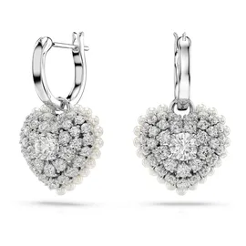 Swarovski 5684384 Ohrring Ohrringe mit Herz-Motiv und Strahlenden Swarovski Kristallen