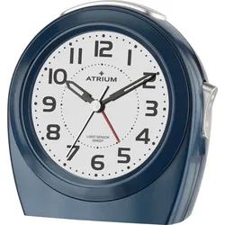 Quarzwecker ATRIUM, blau, Wecker, Wecker, Schlafzimmer, Beleuchtung, Snooze
