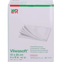 Acti Medi GmbH Vliwasoft Vlieskompressen 10x20 cm steril 4l.