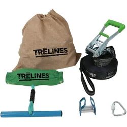 Trelines Seilrutsche 11 Meter, mehrfarbig